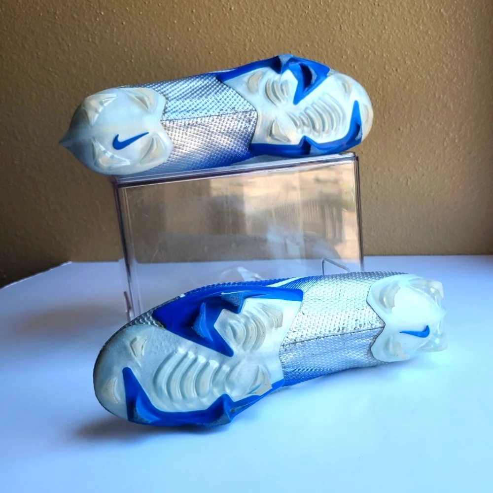 Nike Vapor Edge Pro 360 Metallic Platinum Game Royal Men size 8.5